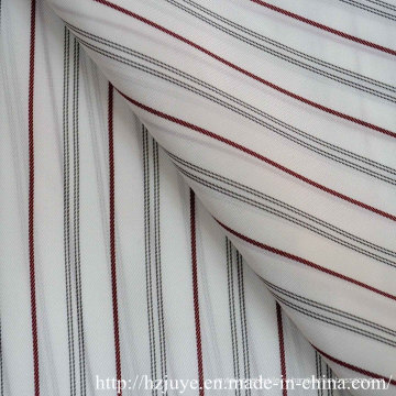 Пряжа окрашенная подкладка из ткани (черная и красная полоса)